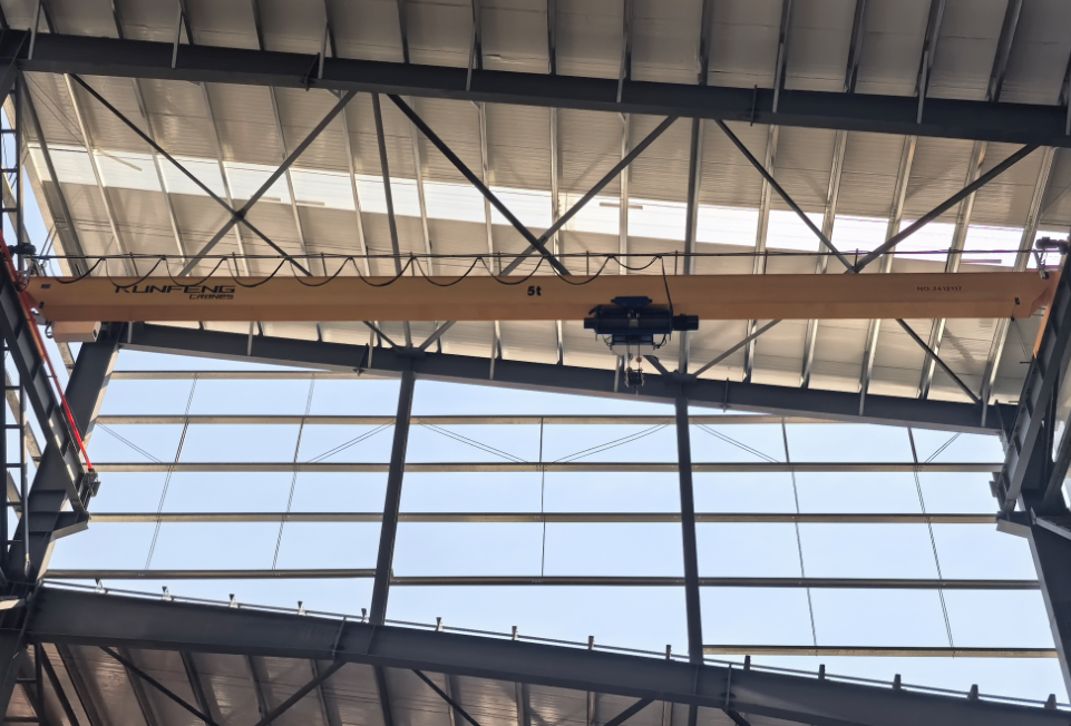 Электрический однобалочный кран